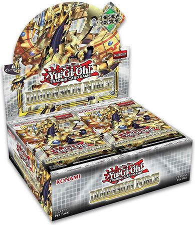 yu gi oh booster box 1st edition Dimension Force Booster Box [1st Edition] – nonstopgamingtcg