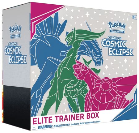 Sun & Moon Cosmic Eclipse Elite Trainer Box ( Sealed But Damaged Packaging)