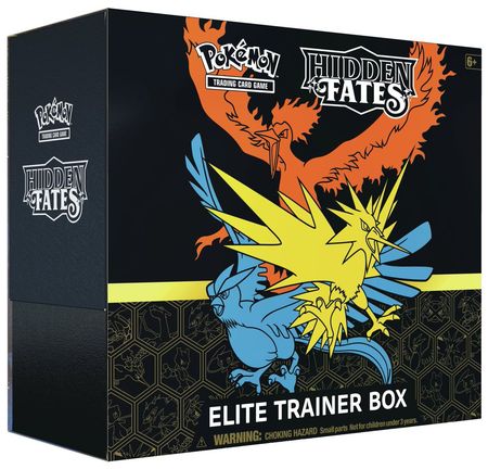 Sun & Moon Hidden Fates Elite Trainer Box